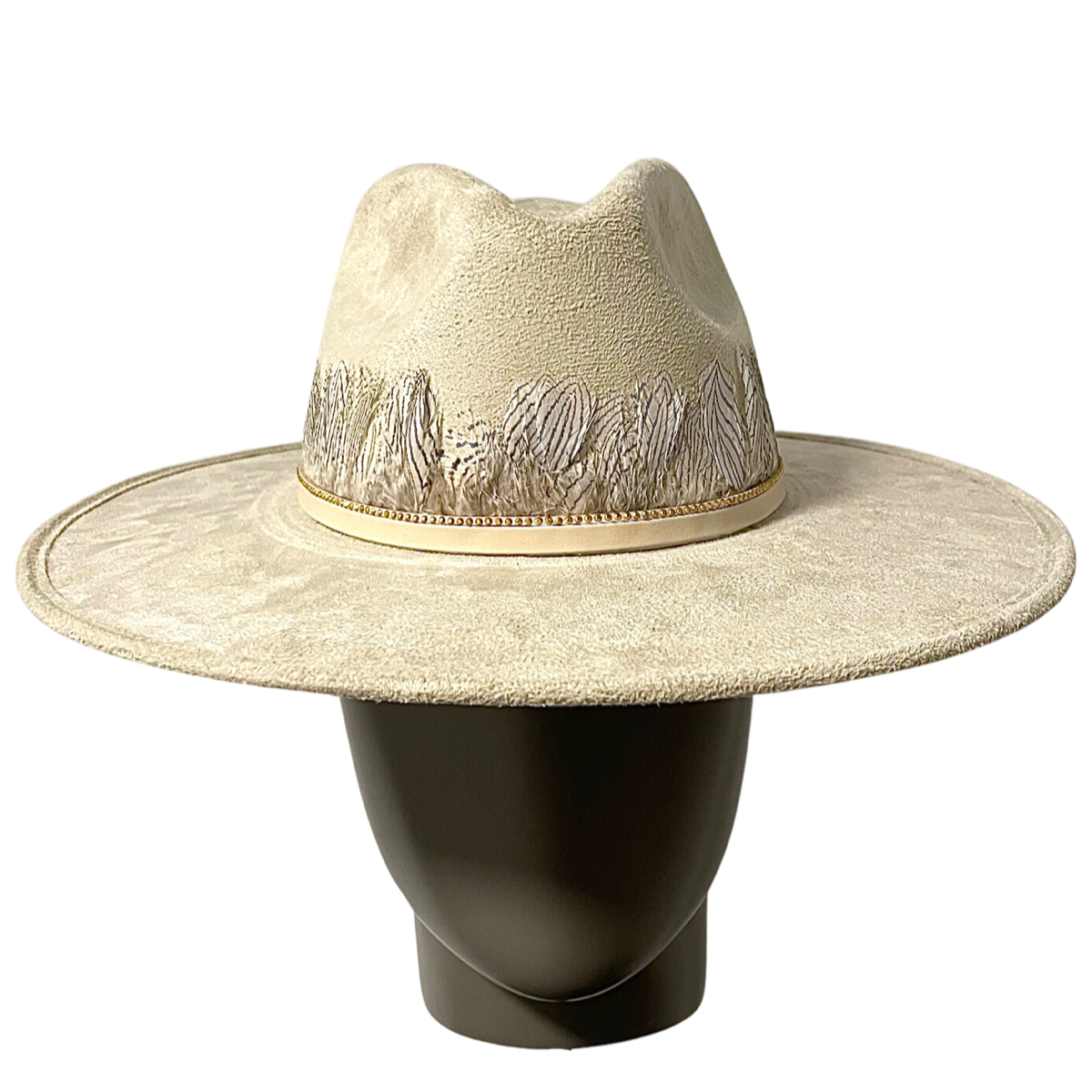 Suede Fedora Hat