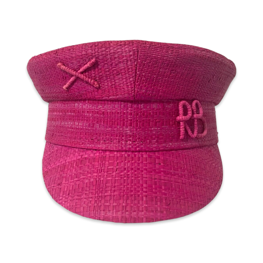 Monogram-embellished Baker Boy Cap