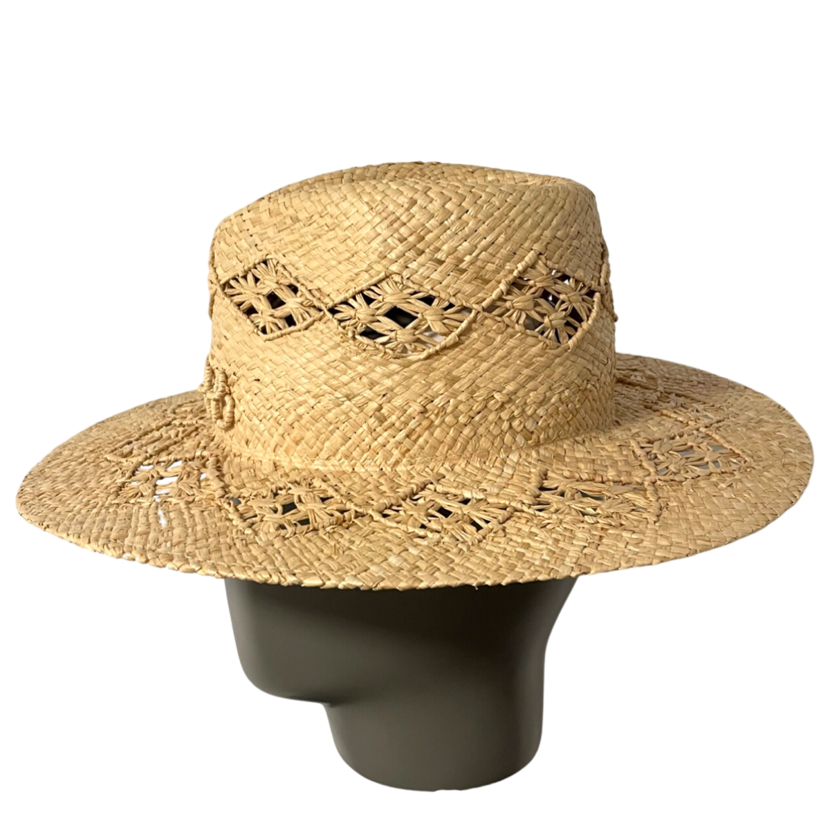 Monogram-embellished Fedora Hat