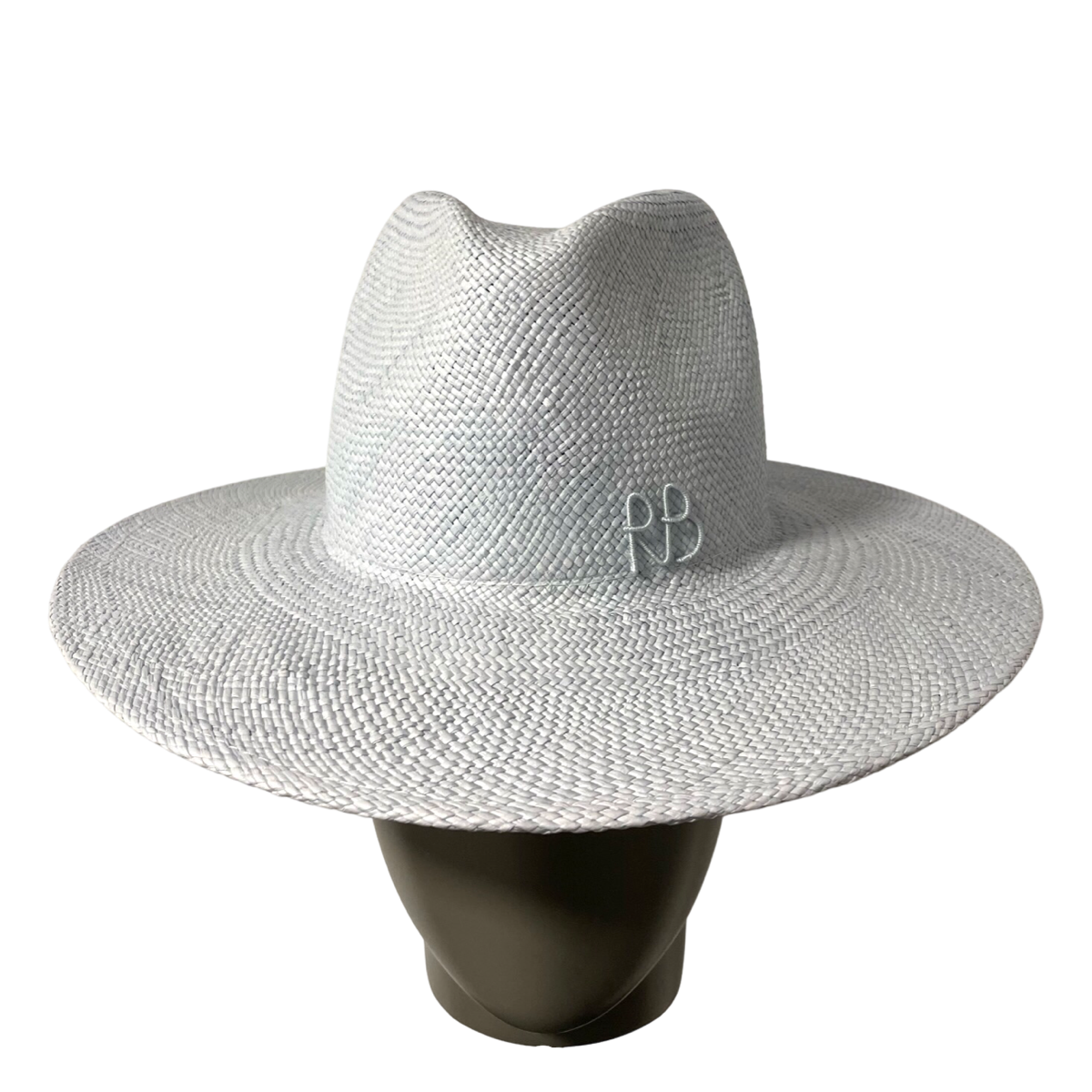 Monogram-embellished Fedora Hat