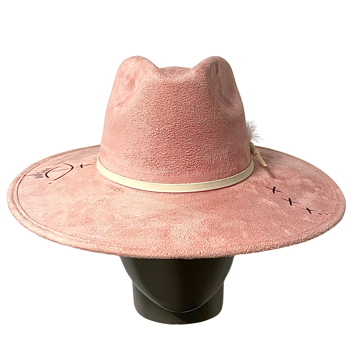 Suede Fedora Hat