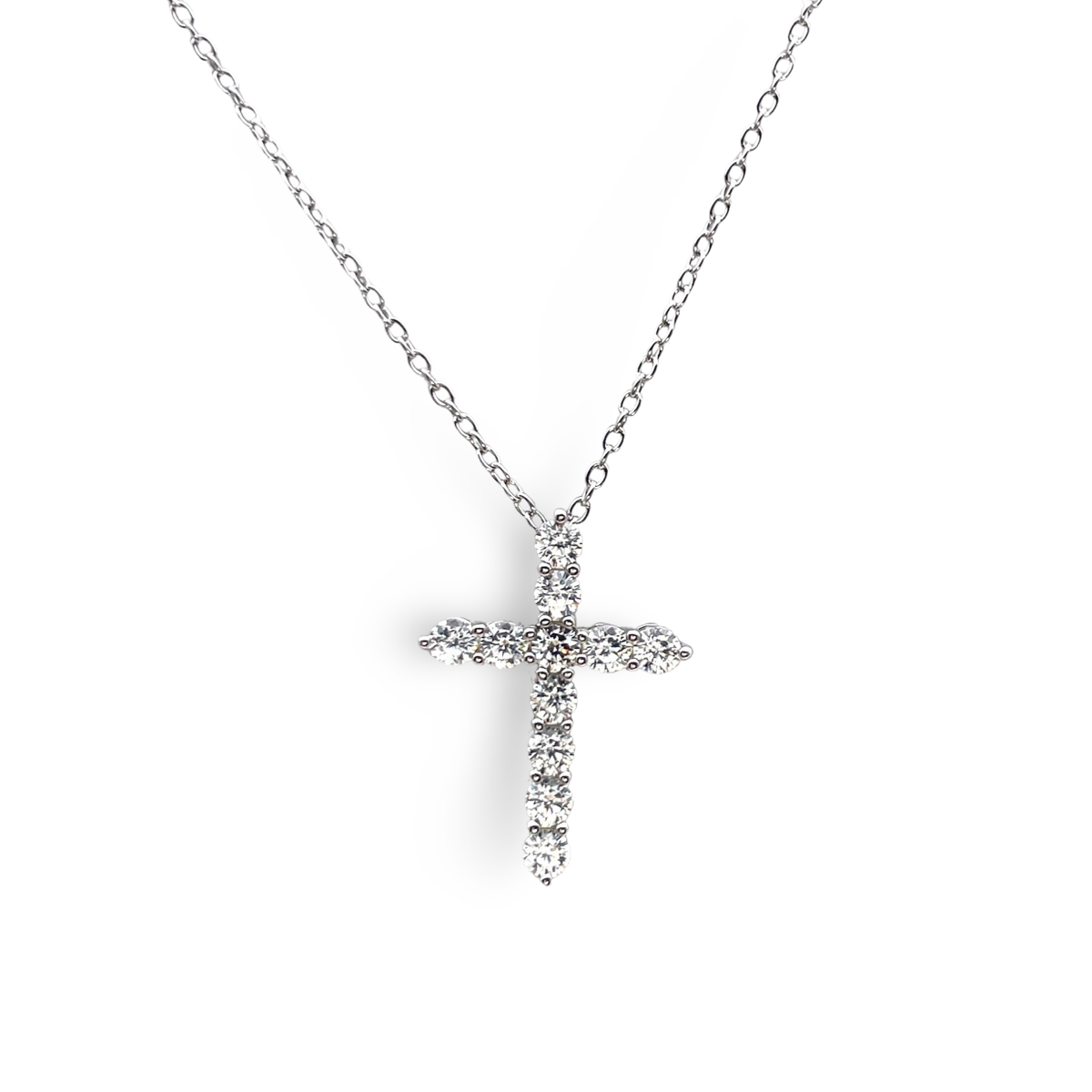 Silver Necklace «Cross»