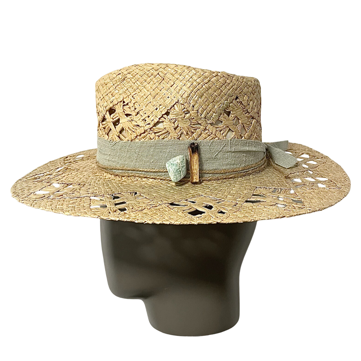 Summer Spirit Raffia Hat