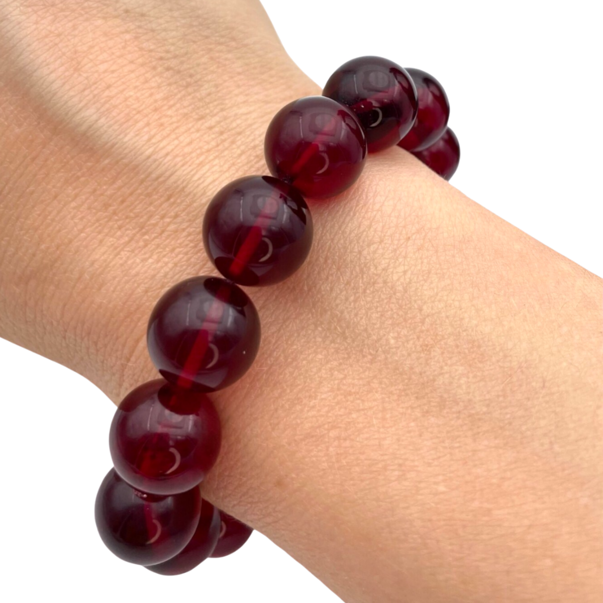 Red amber bracelet