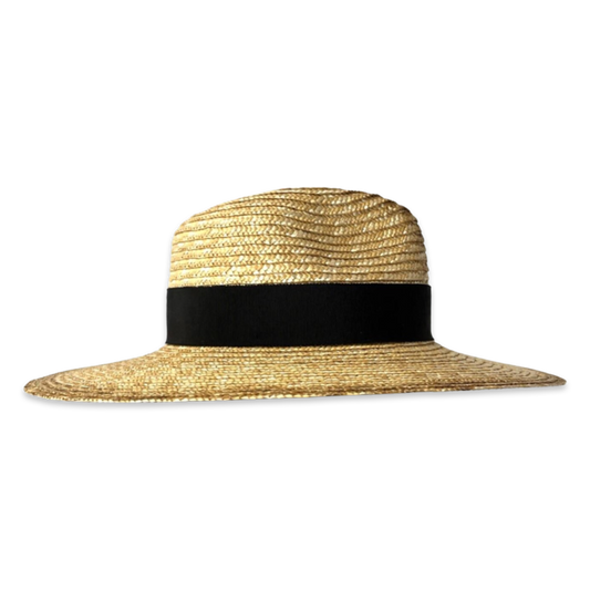 Straw Fedora Hat