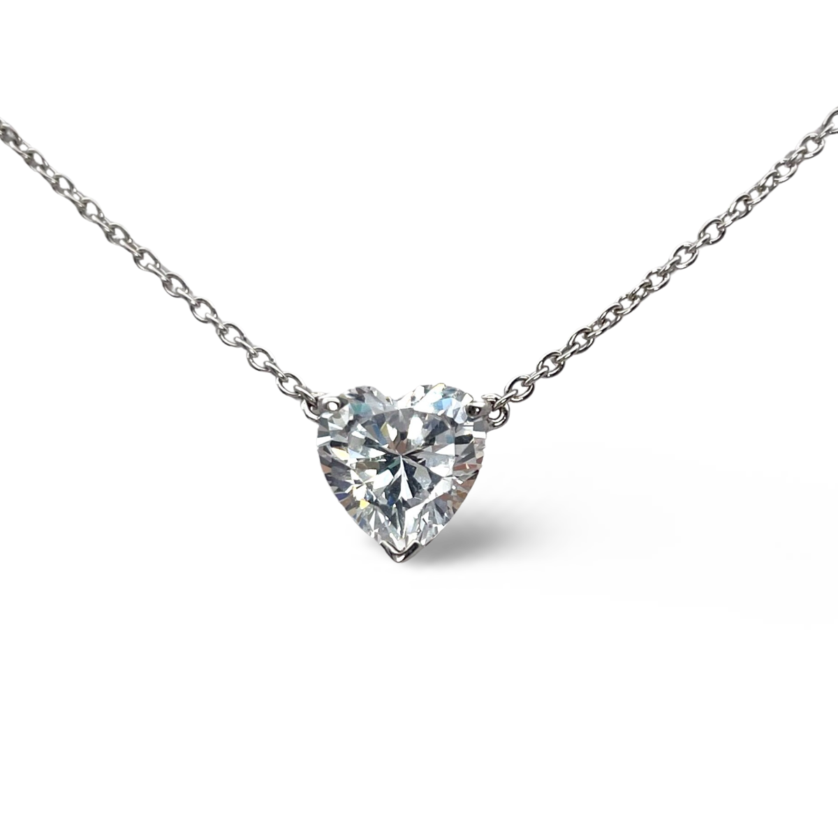 Heart Silver Necklace