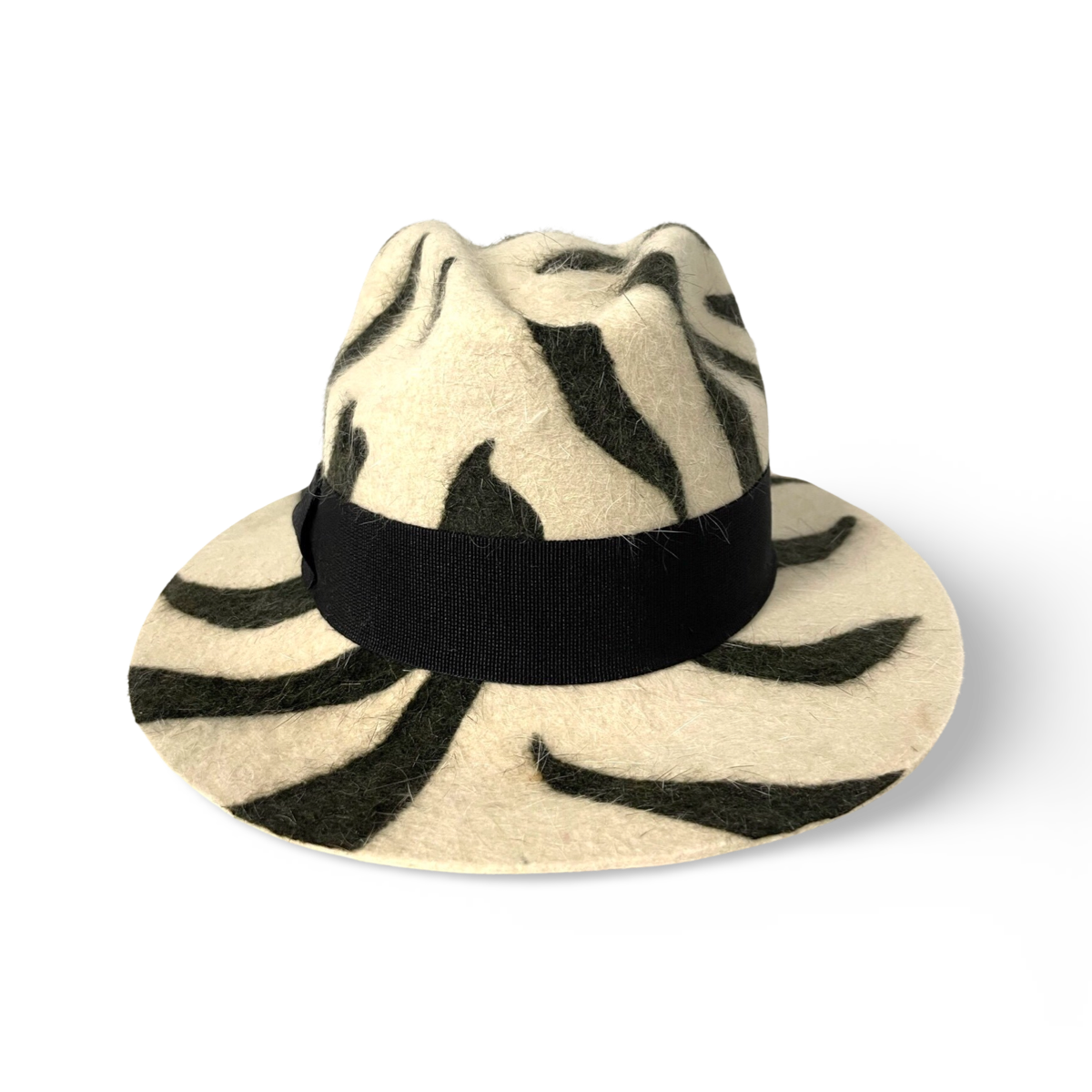 Zebra Fedora Hat