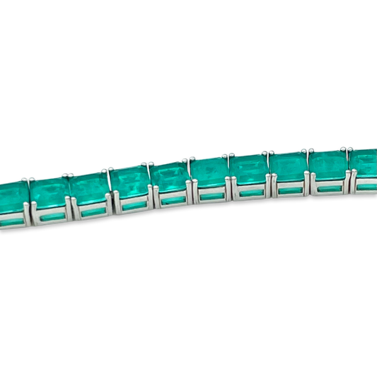 Silver bracelet Paraiba