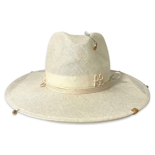 Chain Strap Fedora Hat