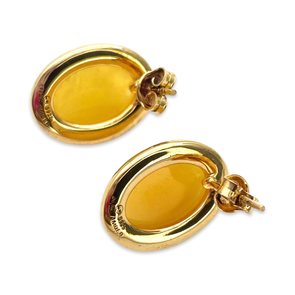 Amber earrings