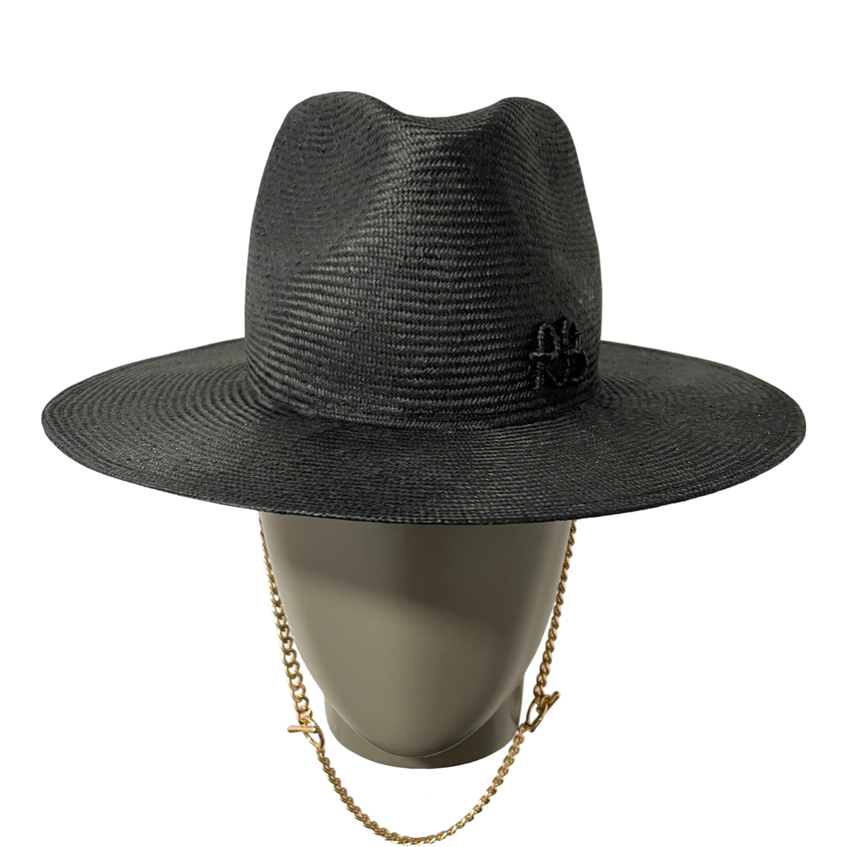 Chain Strap Fedora Hat