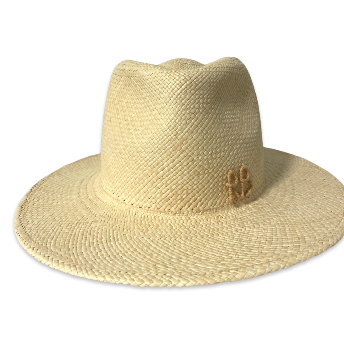 Monogram-embellished Fedora Hat