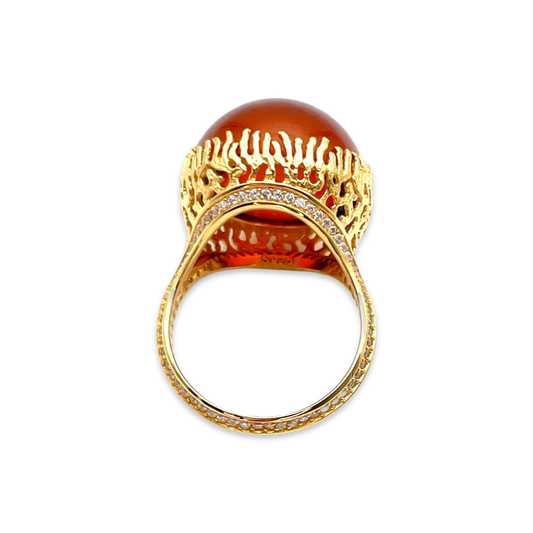 Amber ring