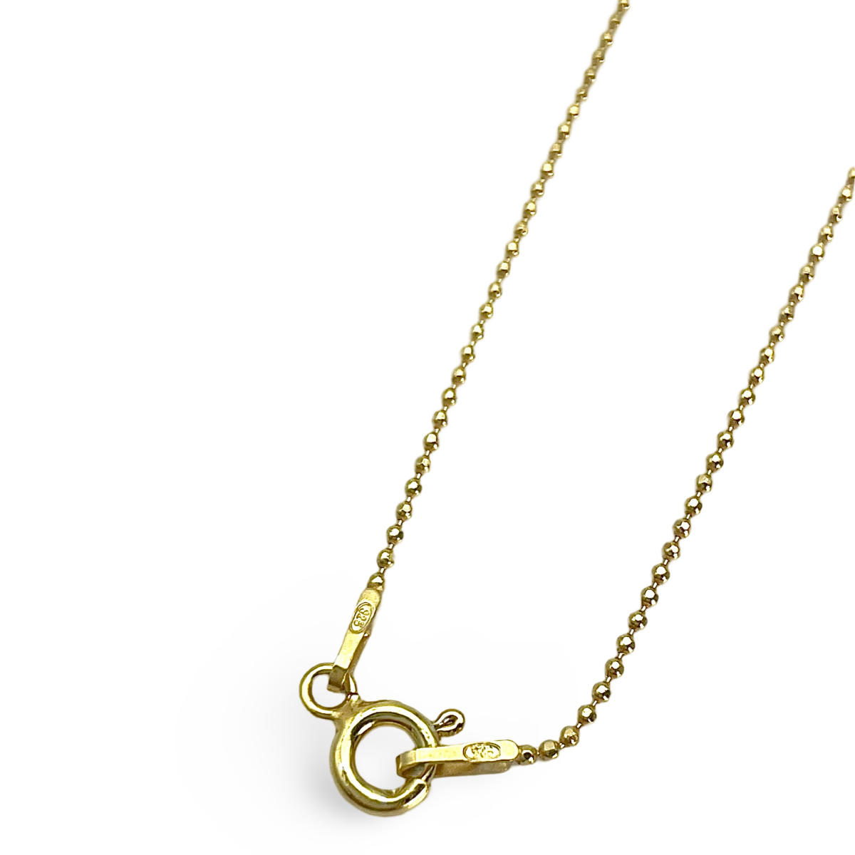 Gold plated silver chain