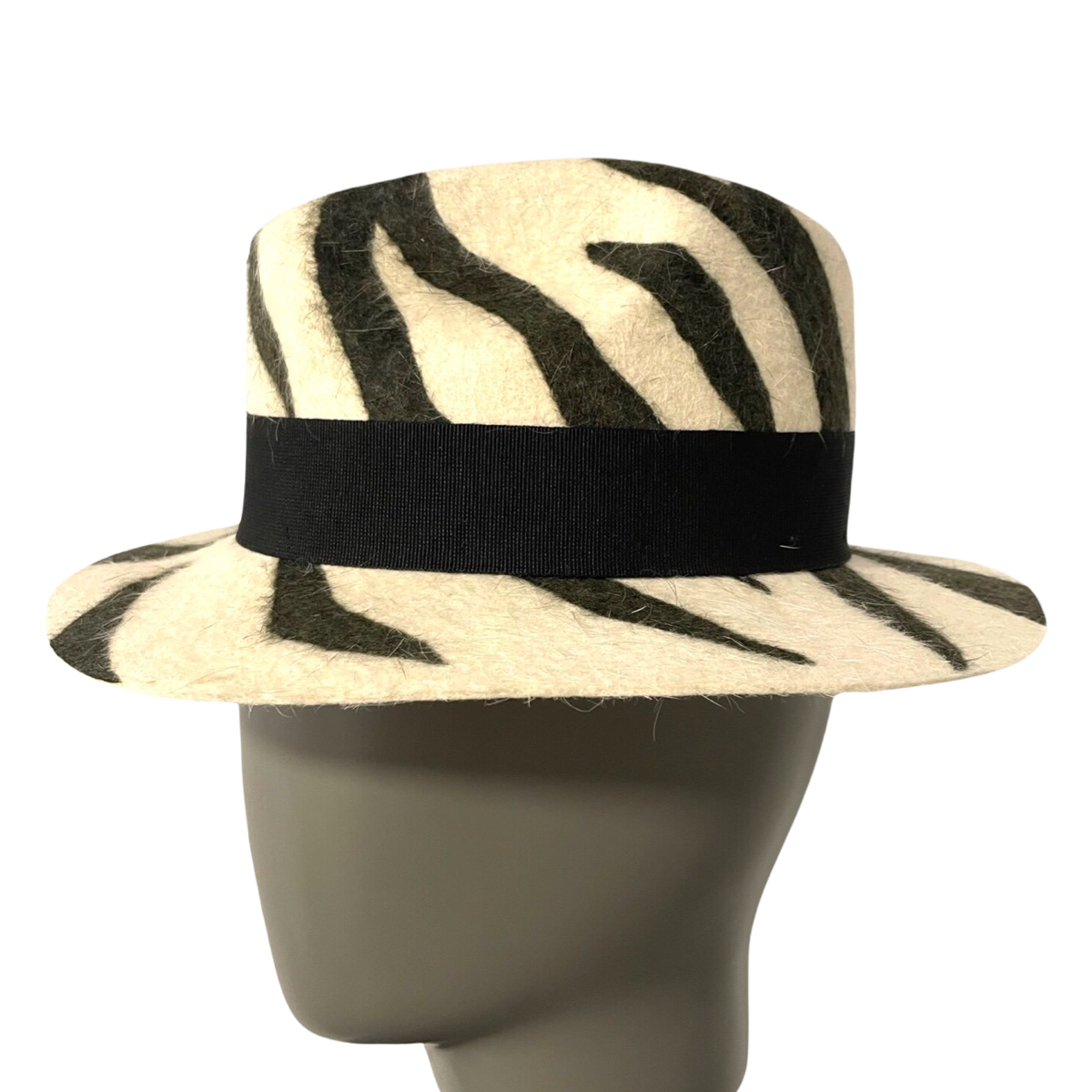 Zebra Fedora Hat