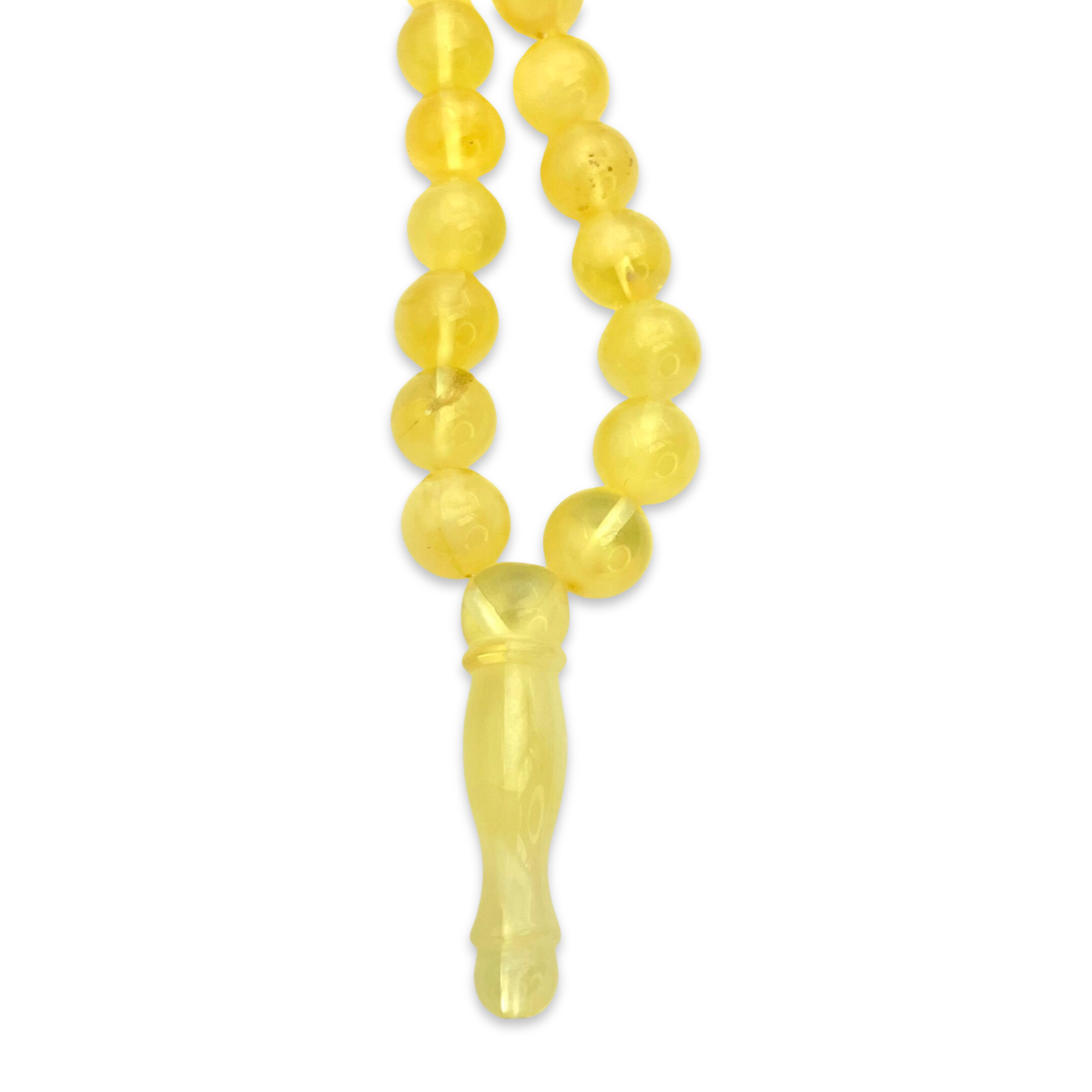 Amber muslim rosary, big