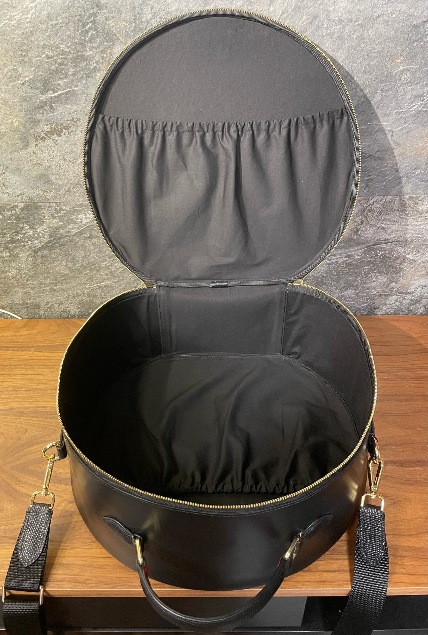 Leather Hat Travel bag