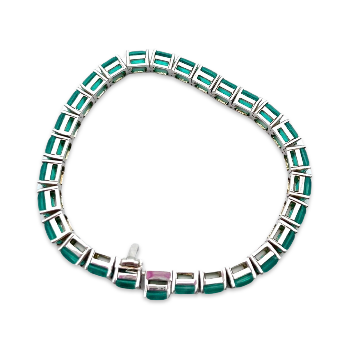 Silver bracelet Paraiba