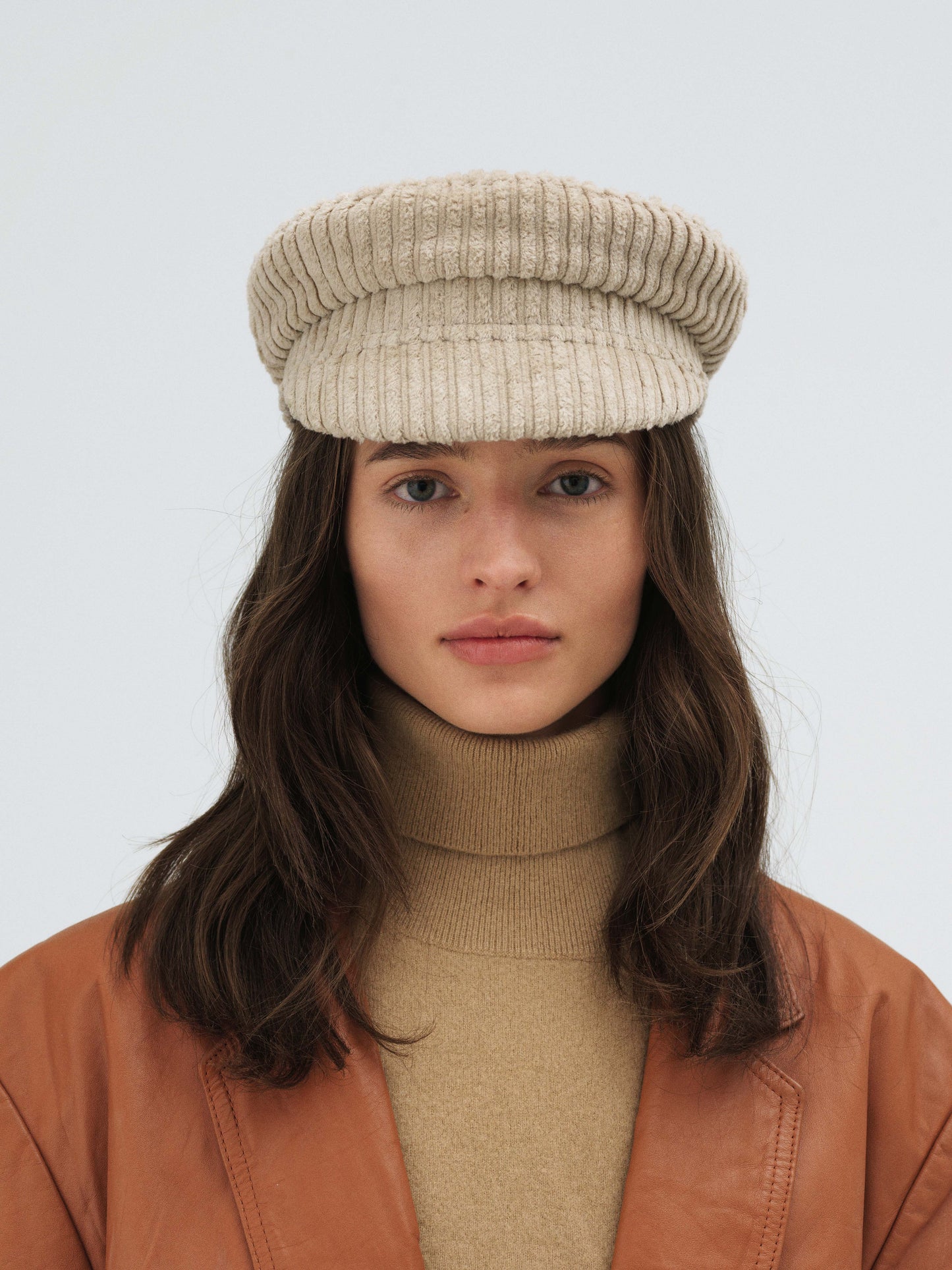 Corduroy cap