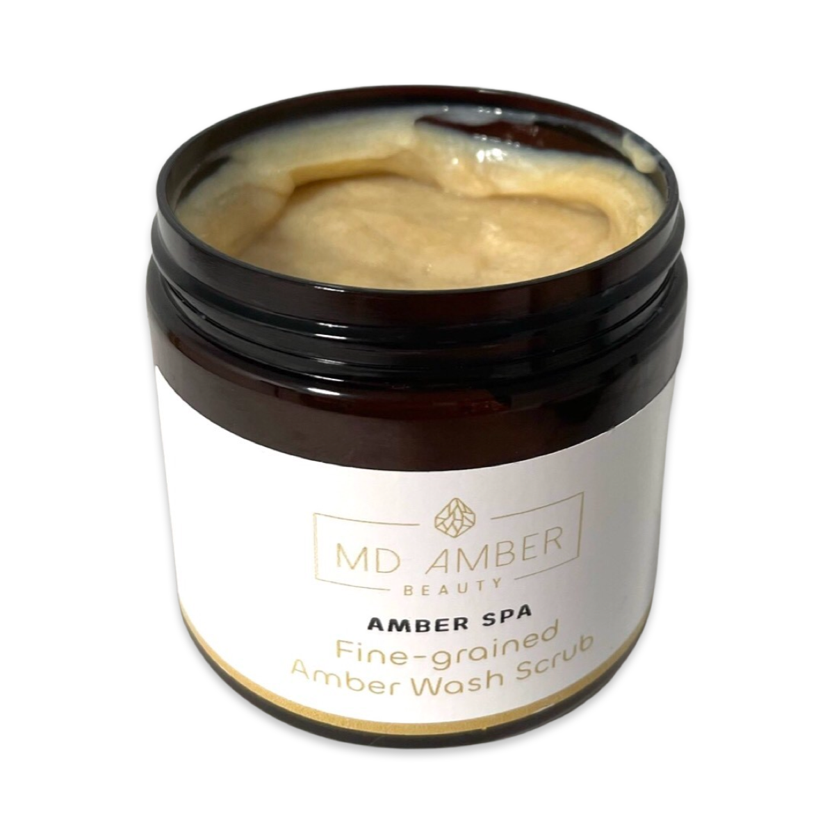 Fine-grained Amber Wash Scrub