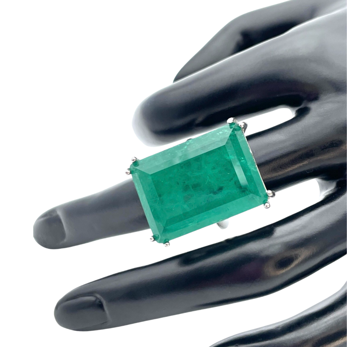 Silver ring Paraiba