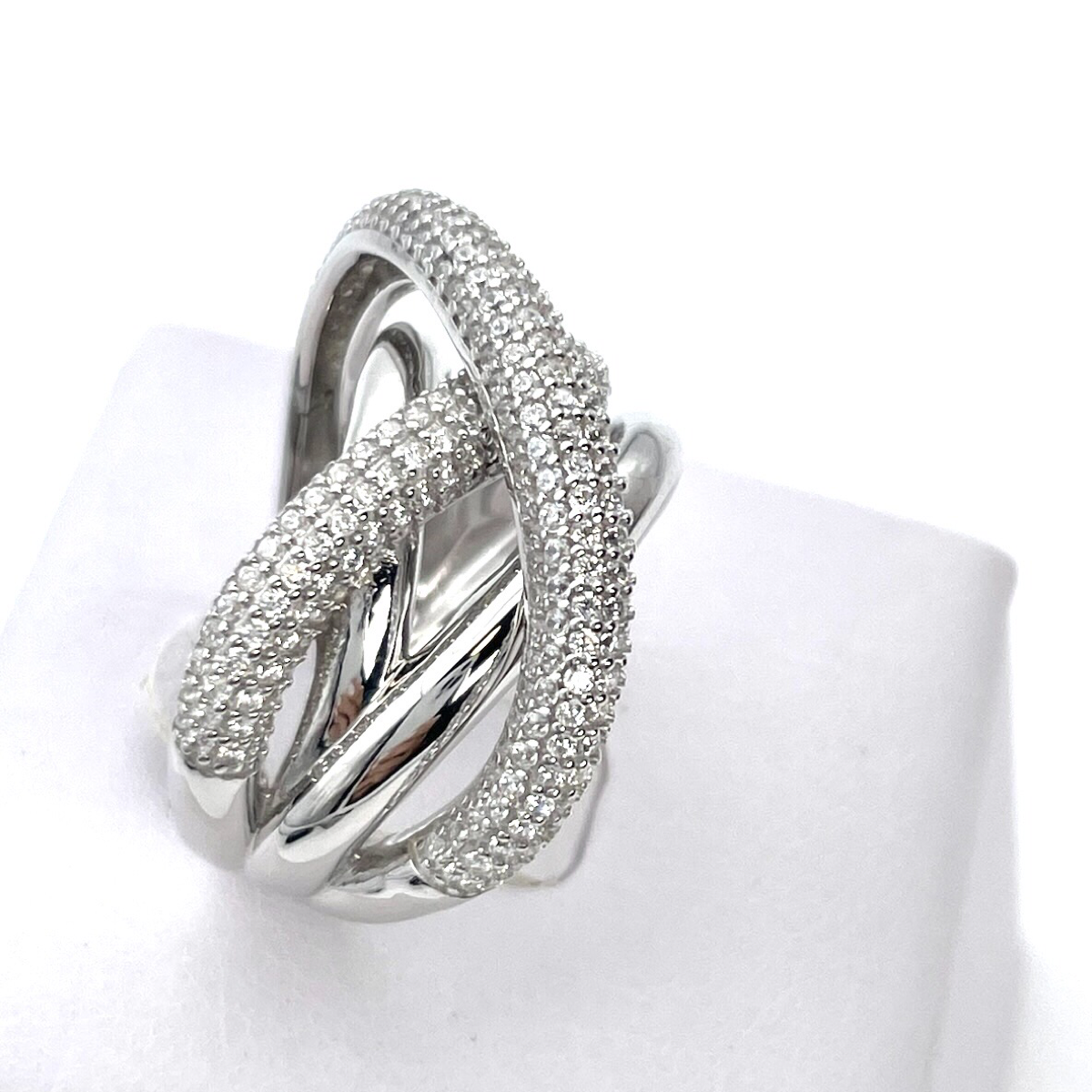 Cross Silver Ring