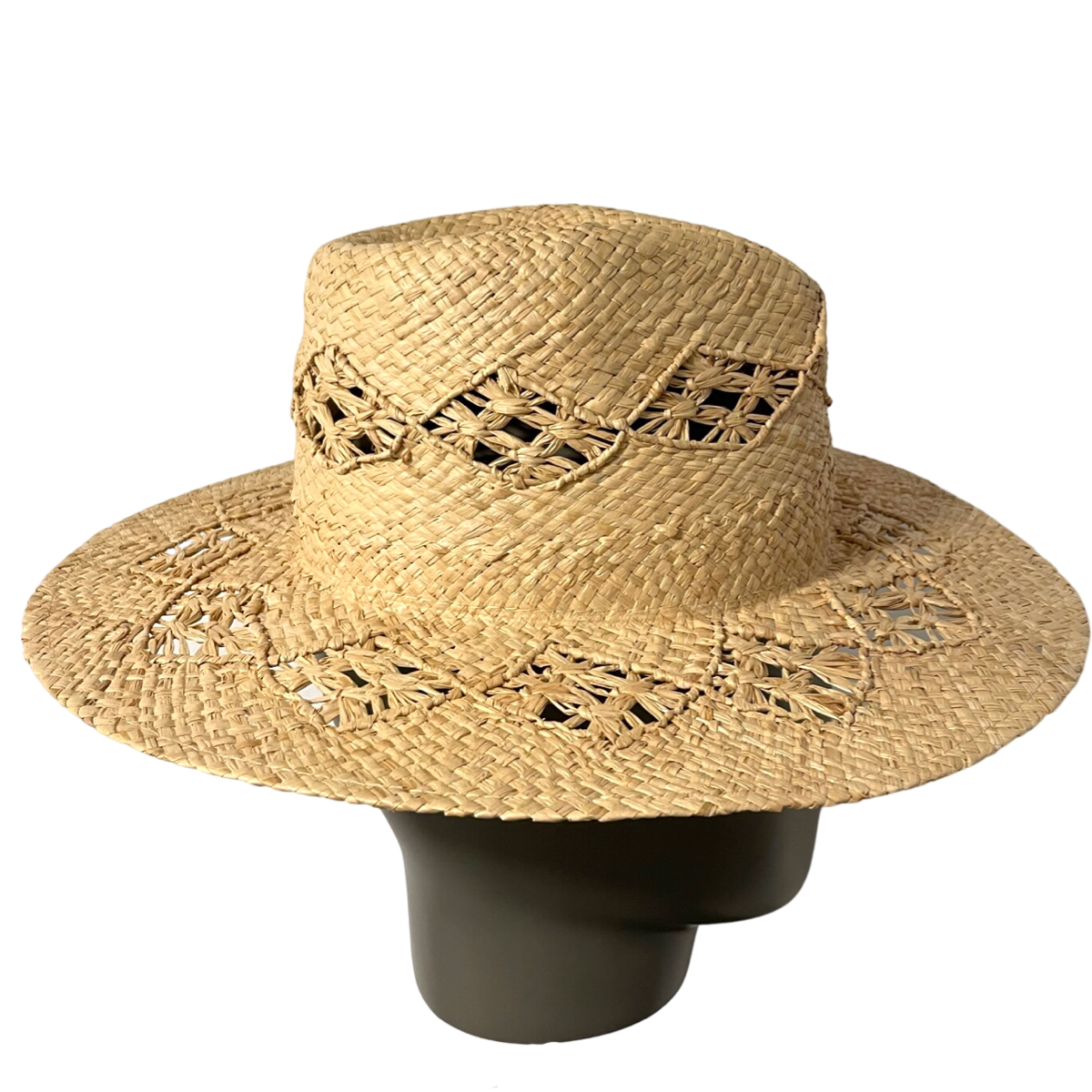 Monogram-embellished Fedora Hat