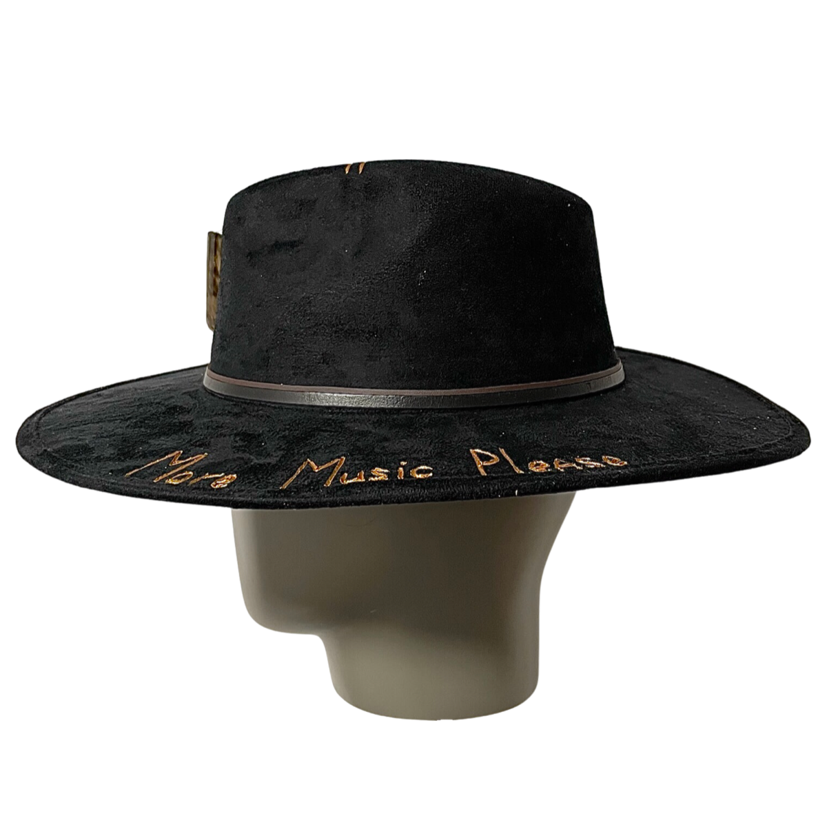 Suede Fedora Hat