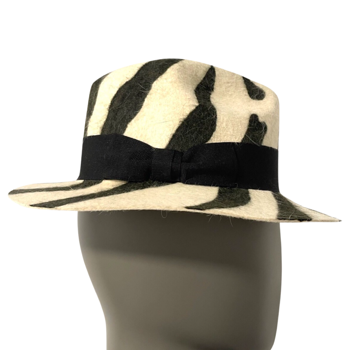 Zebra Fedora Hat