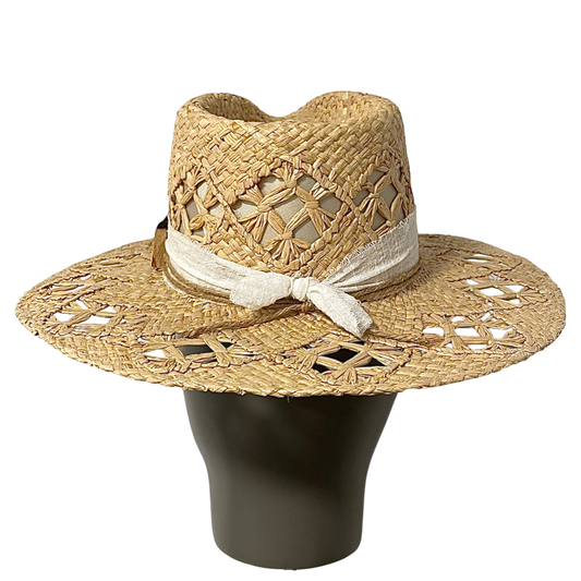 Summer Spirit Raffia Hat