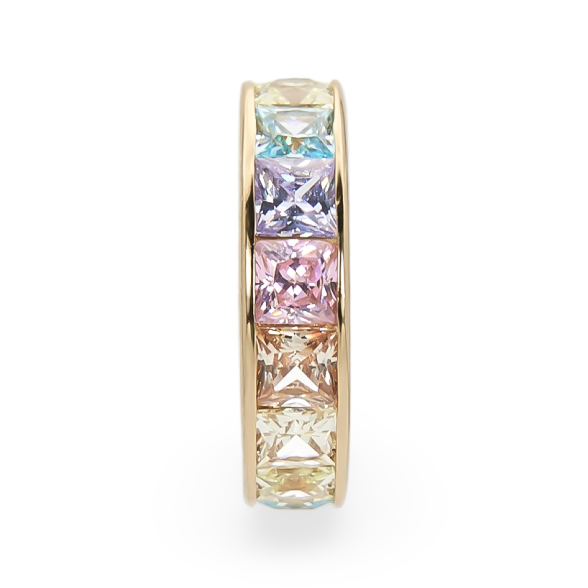 Rainbow Cuff with zircons