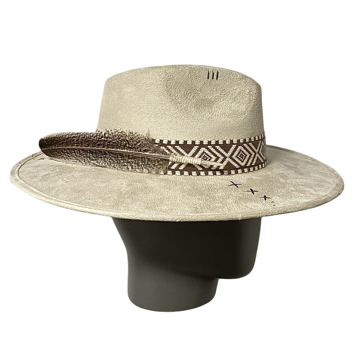 Suede Fedora Hat