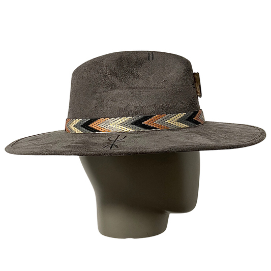 Suede Fedora Hat