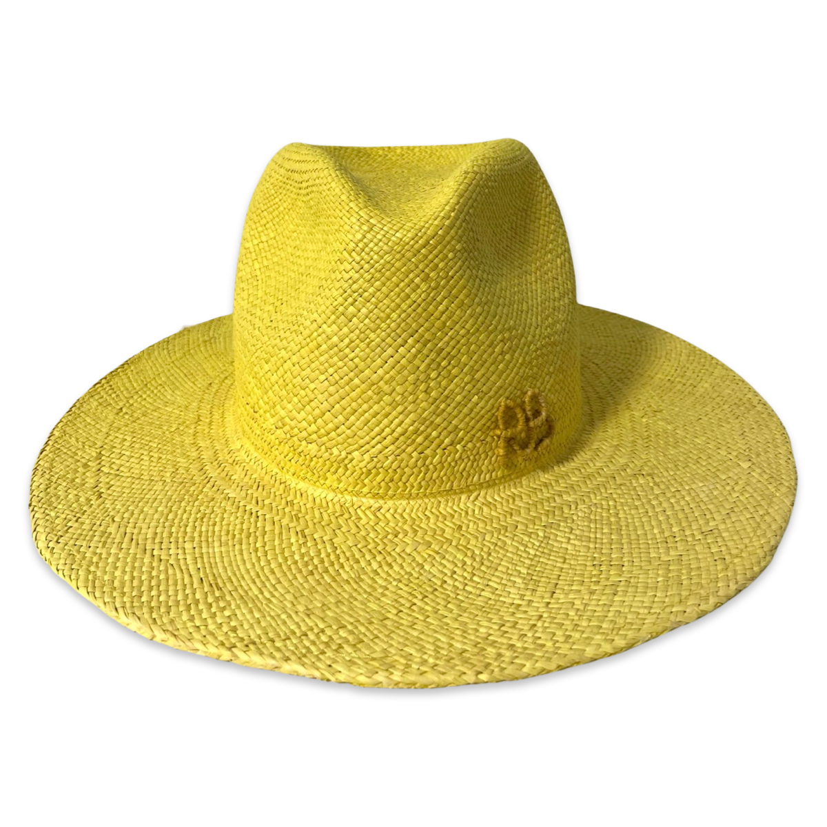 Monogram-embellished Fedora Hat