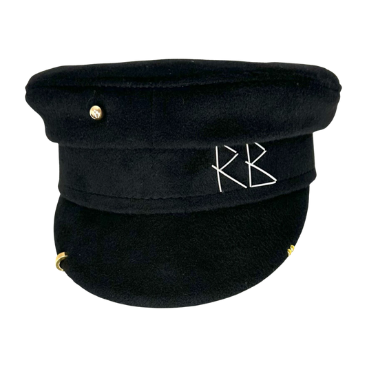 Piercing Wool Baker Boy Cap