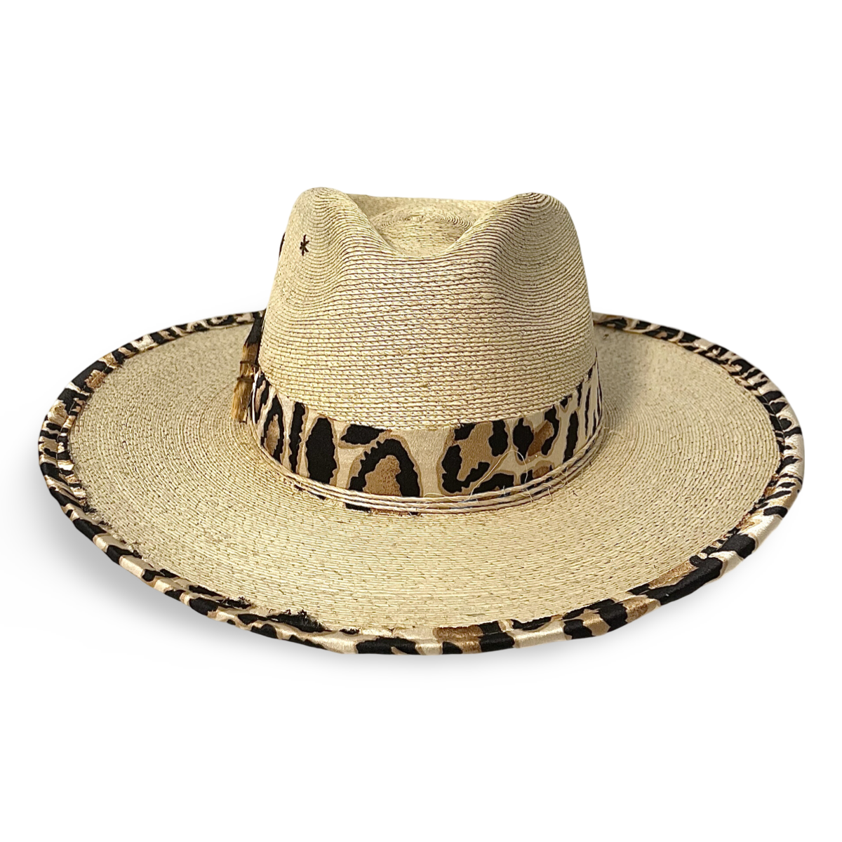 Leopard Palm Hat