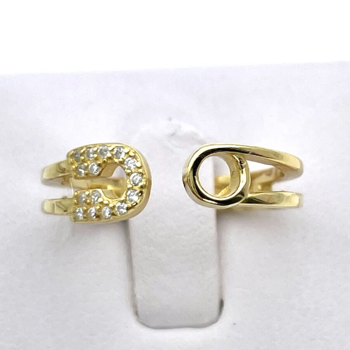 Gold Plated Ring Pin