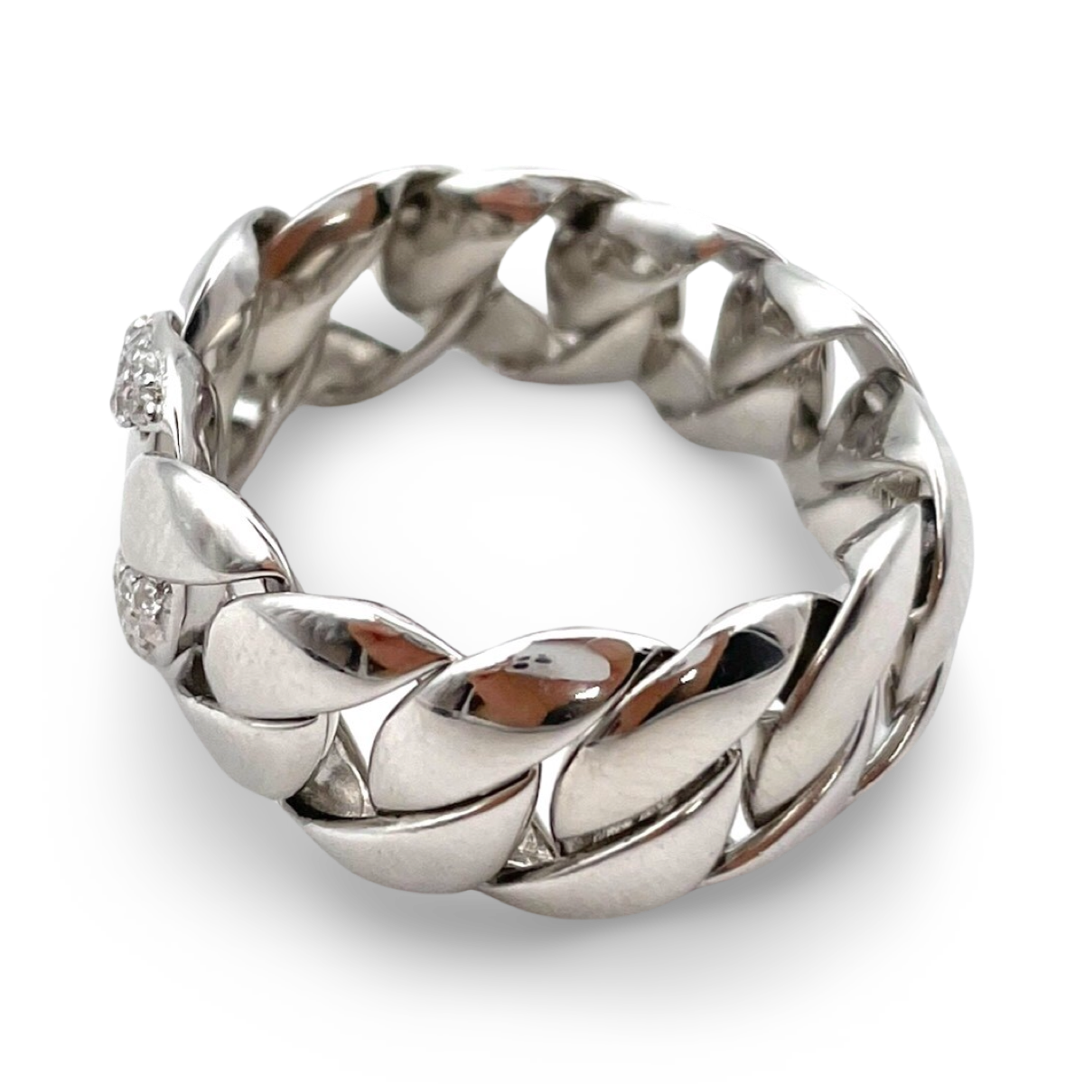 Silver Braided ring