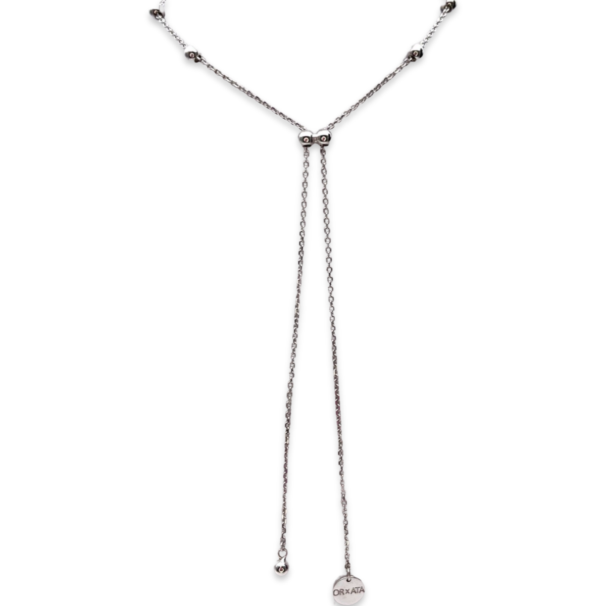 Espacio transforming necklace silver