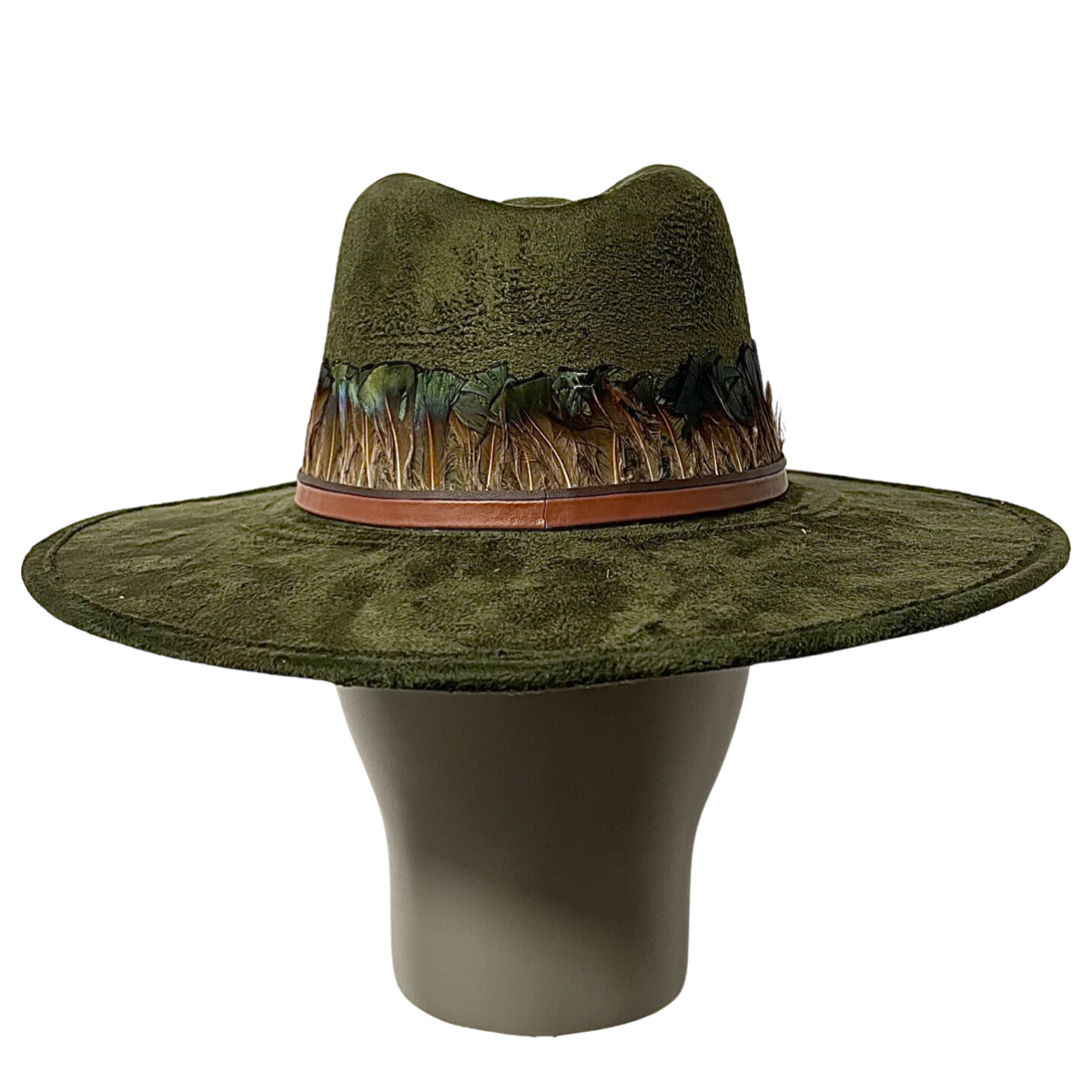 Suede Fedora Hat