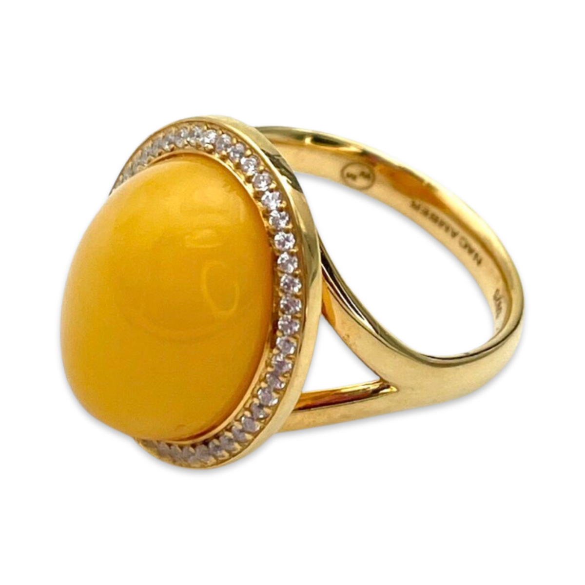 Amber ring