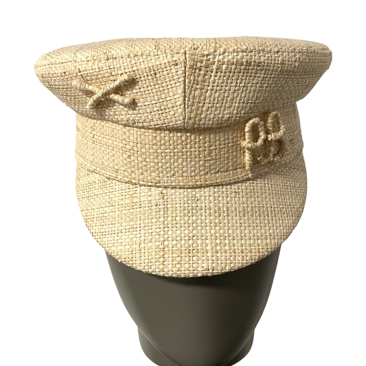 Monogram-embellished Baker Boy Cap