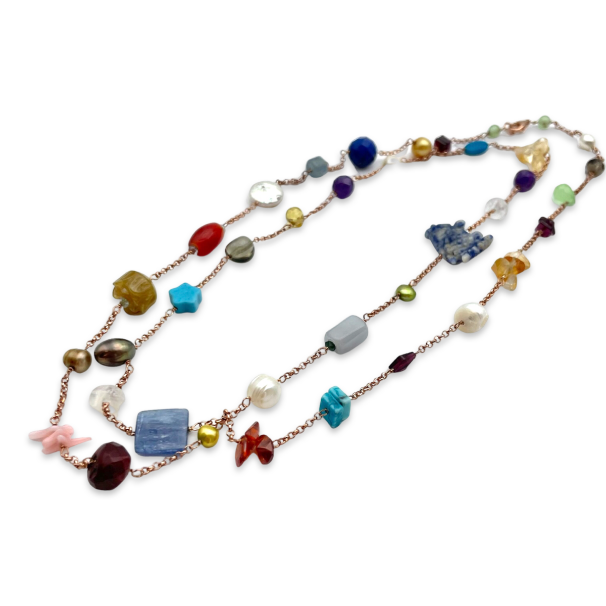 Necklace multistone