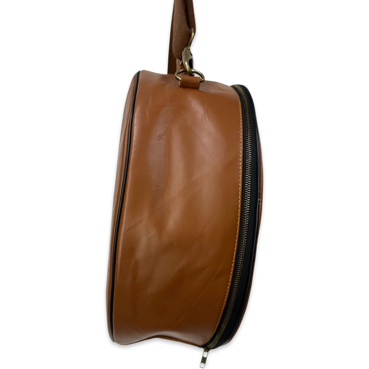 Sheepskin Leather Hat Travel bag