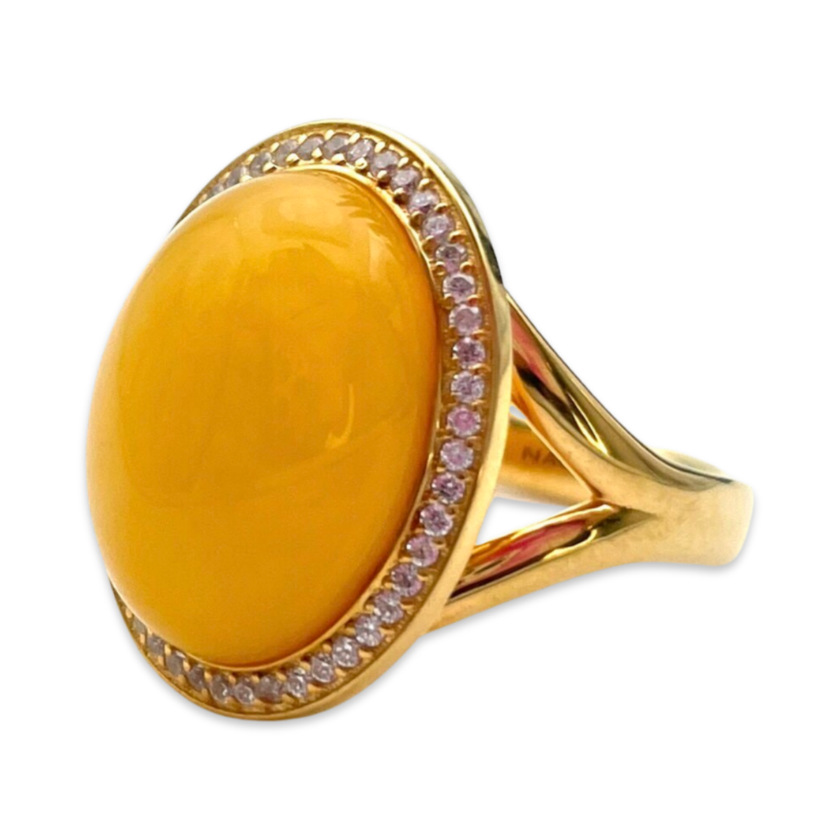 Amber ring