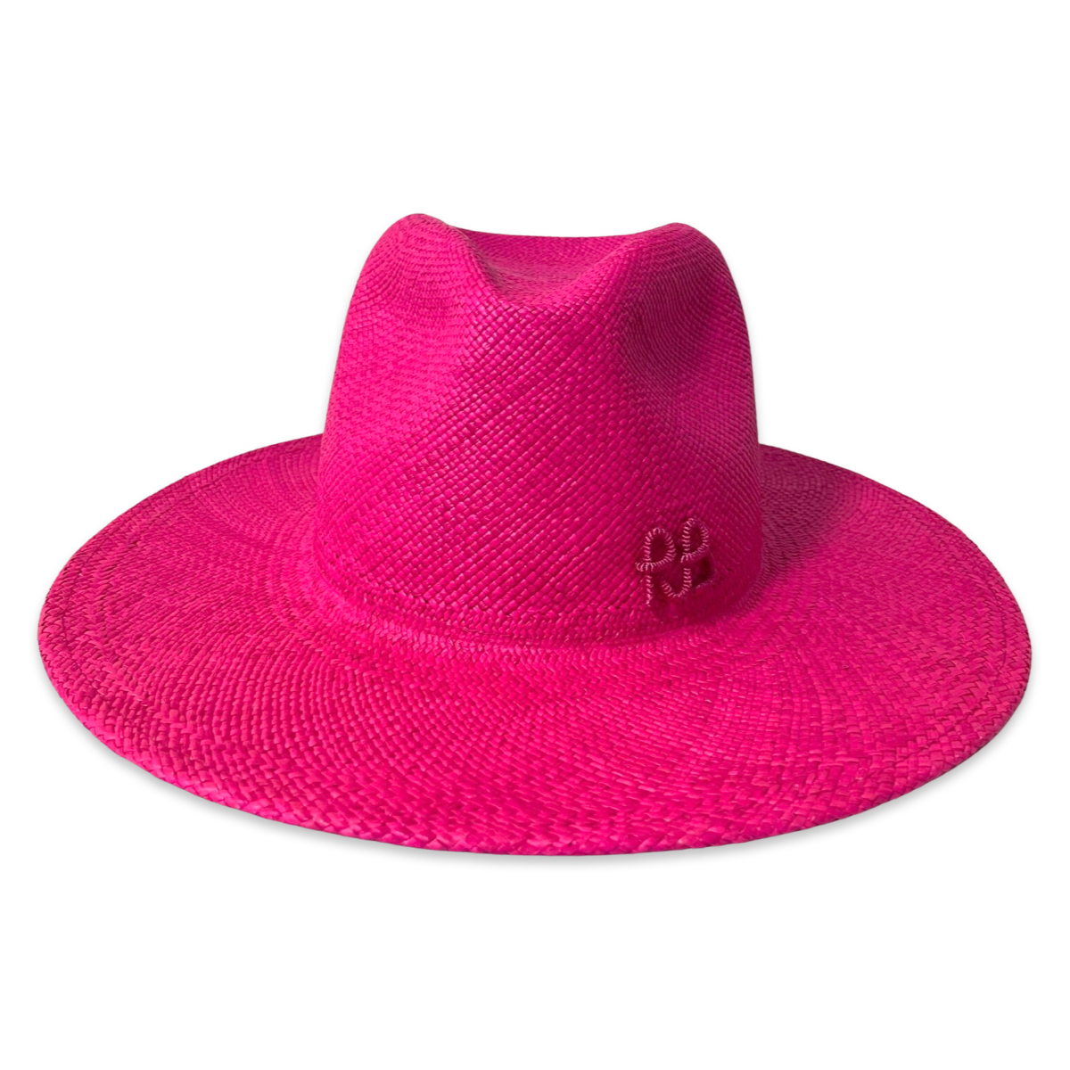 Monogram-embellished Fedora Hat