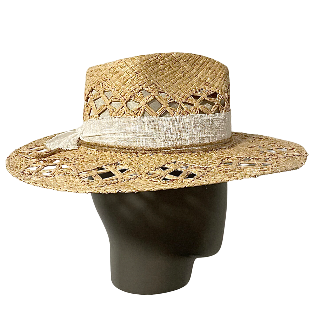 Summer Spirit Raffia Hat