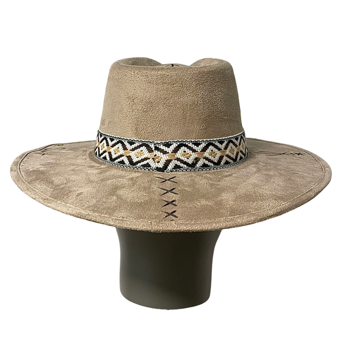 Suede Fedora Hat