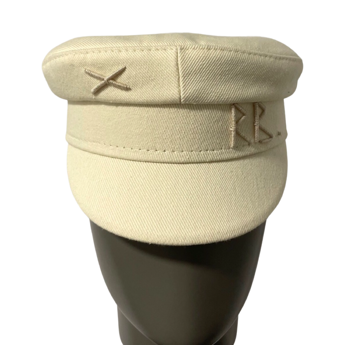 Monogram-embellished Baker Boy Cap