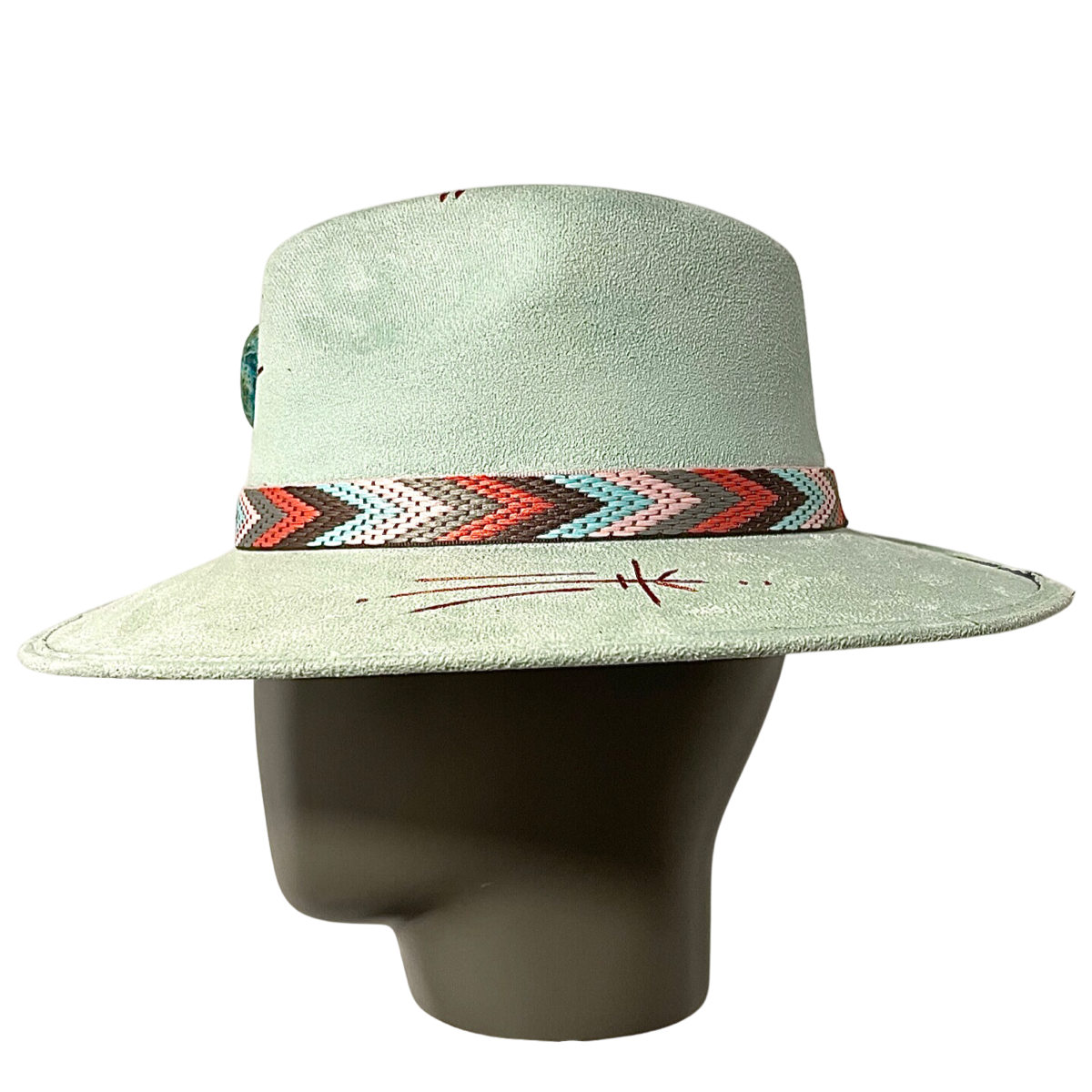 Suede Fedora Hat